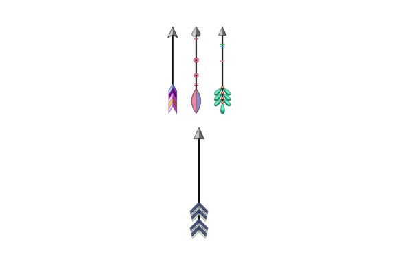 Boho Arrows Illustration Representing Pa