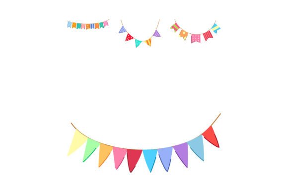 Colorful Party Bunting Flags Decorating: A Practical Evaluation