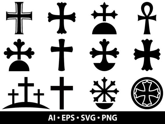 Cross SVG Bundle: Elevating Faith-Based Design Projects