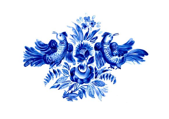 Floral Decor with Birds: A Versatile Design Element
