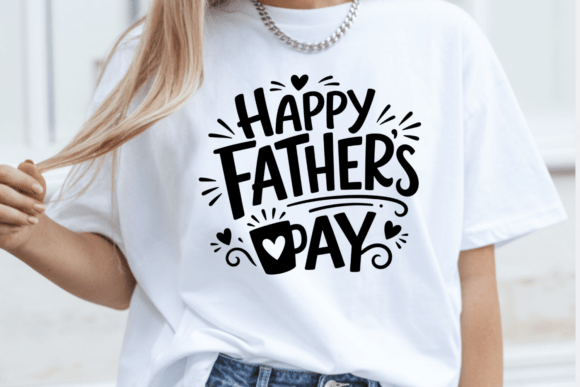 Happy Father’s Day PNG: Stylish Typography Design