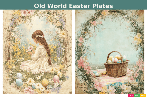 Reviving Tradition: The Art and Application of Old World Easter Plates