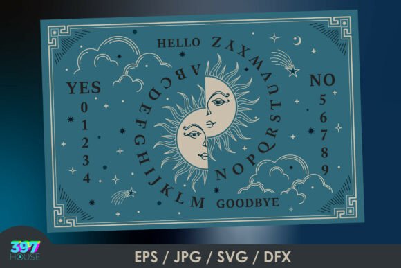 Spirit Board Blue: A Digital Design Evaluation