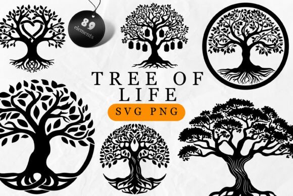 Tree of Life SVG Bundle for Creative Projects