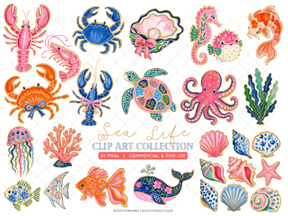 Tropical Reef Sea Life PNG Clip Art: A Practical Guide for Designers