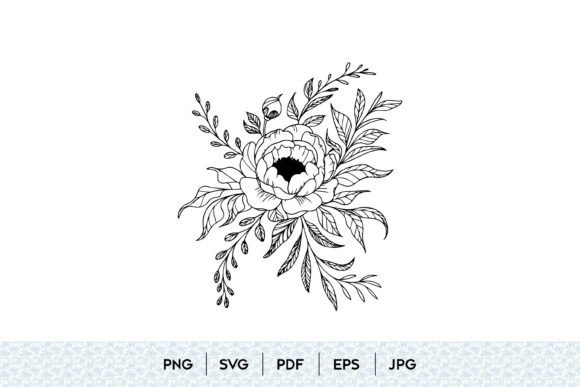 Unlocking Elegance: The Ultimate Guide to Peony Floral Arrangement SVGs