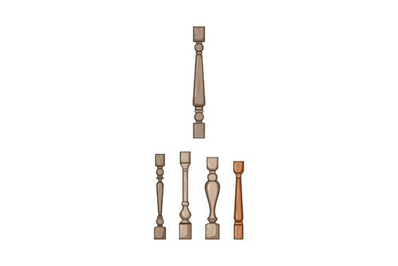 Wooden Balusters Creating Diverse Archit